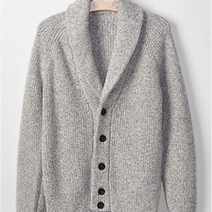 GAP Marled shawl cardigan